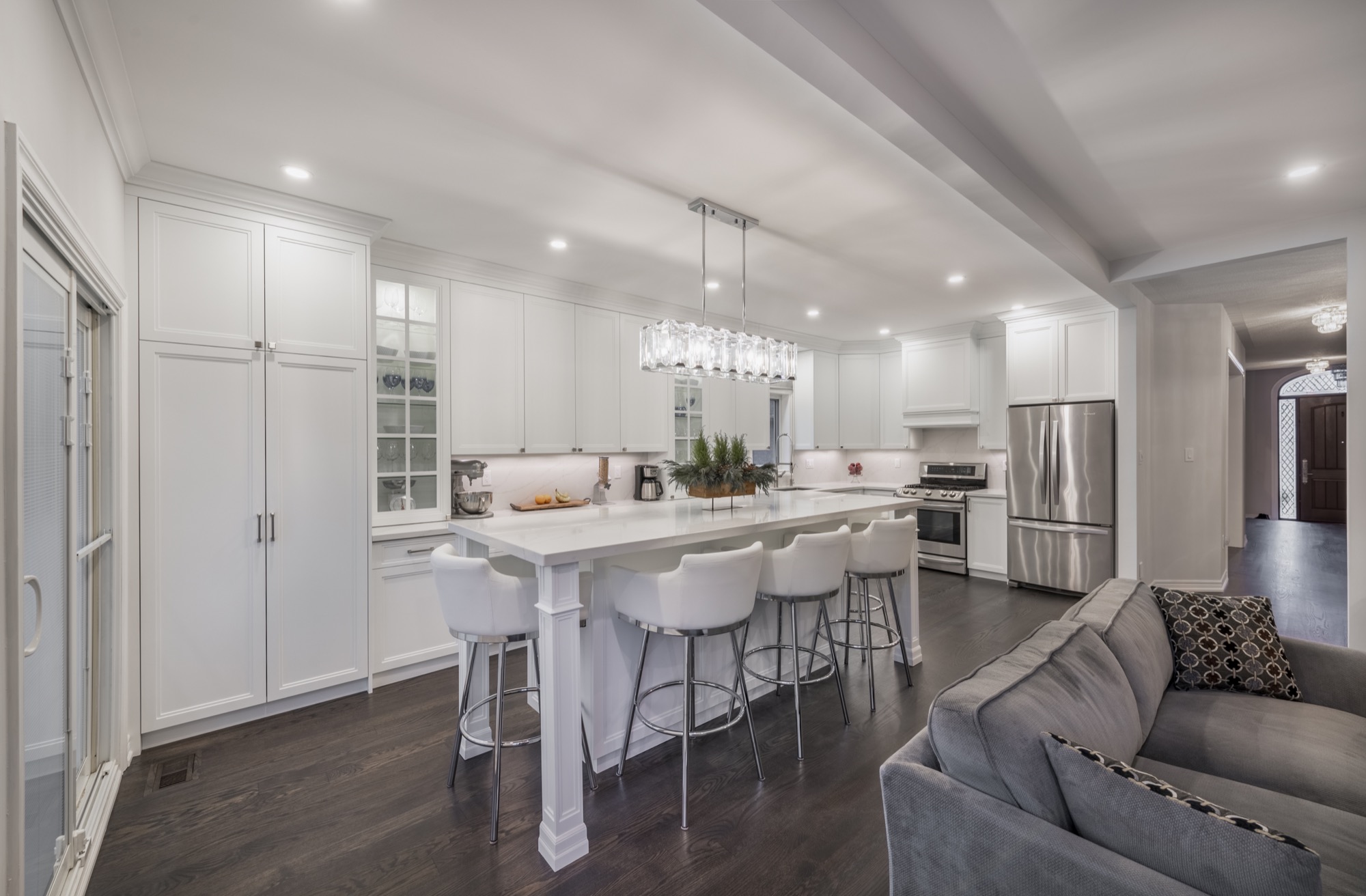 Kitchen renovation finished project Fletcher Dr