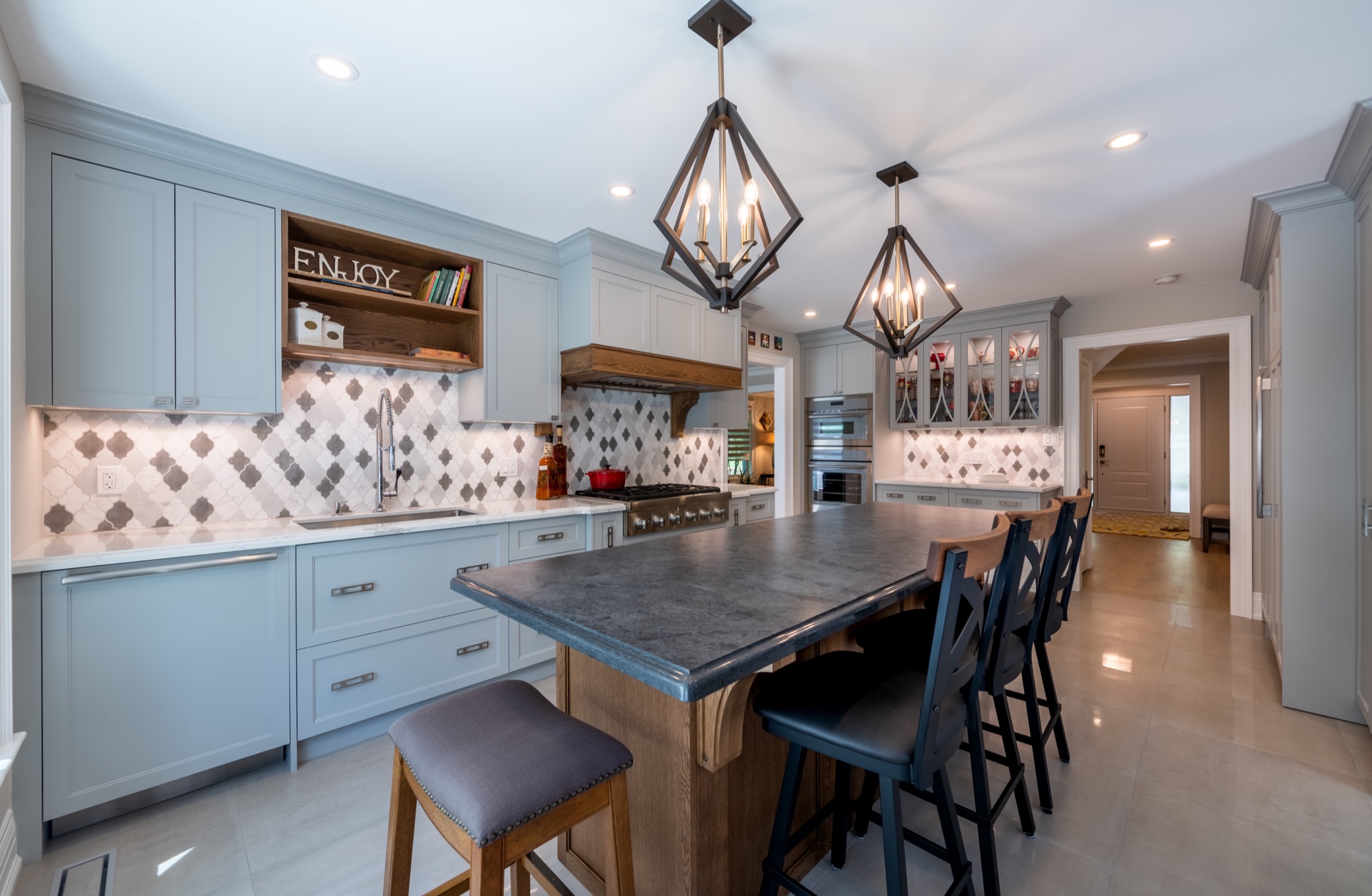 Kitchen renovation finished project Reene