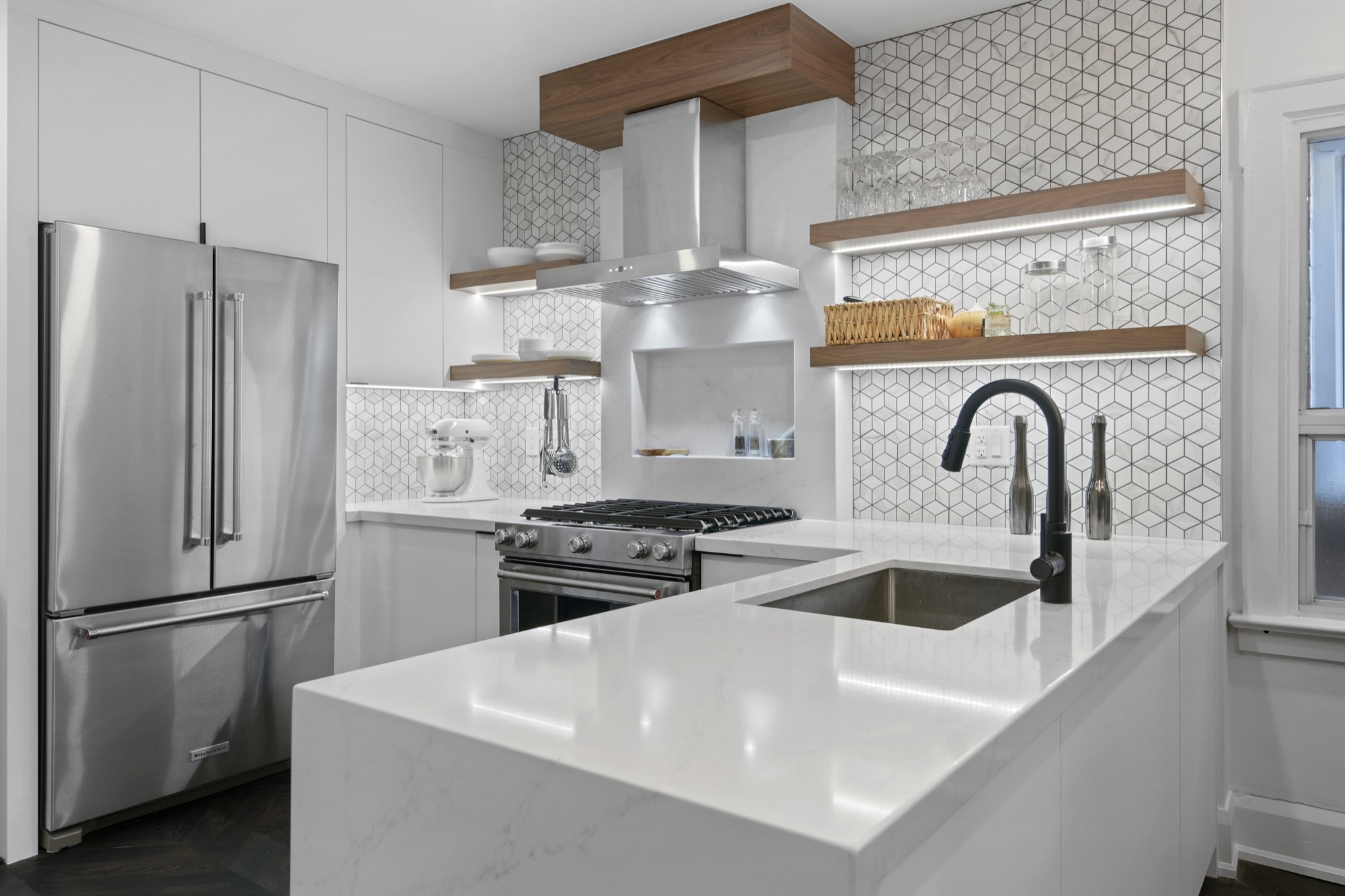 Kitchen remodeling finished project College