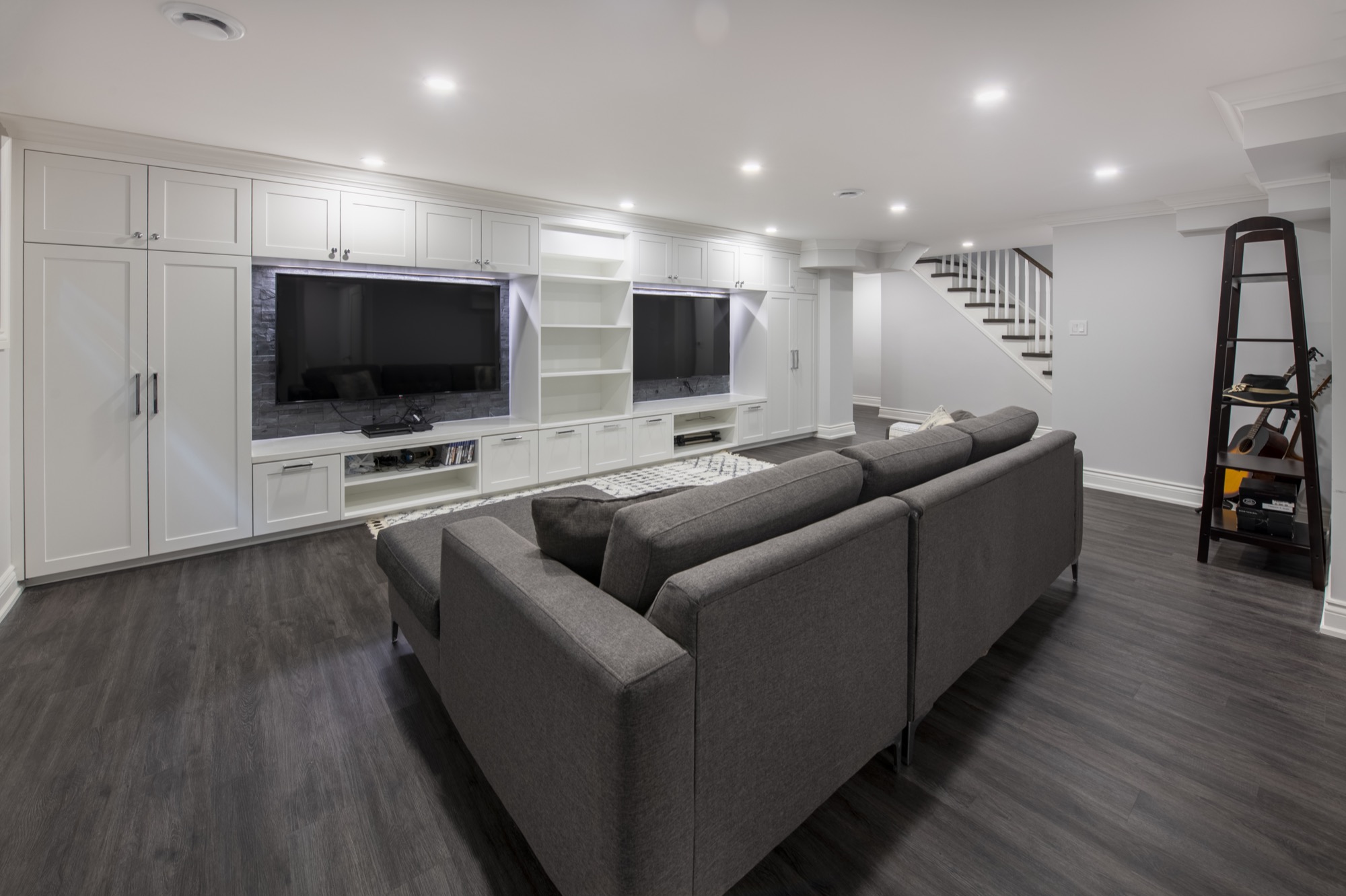 Finished basement