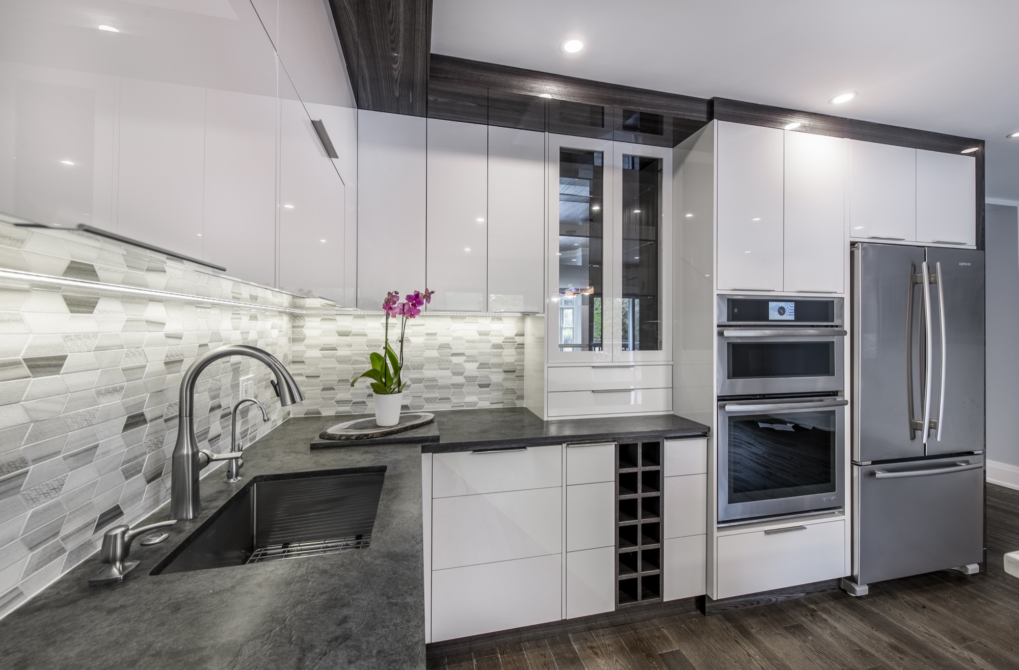 Kitchen remodeling finished project Rumsey Rd