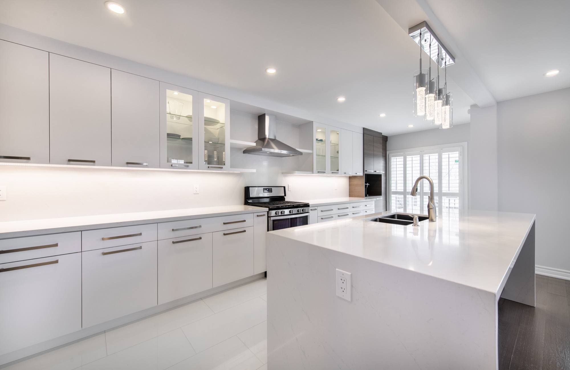 Kitchen remodeling finished project Martini Dr