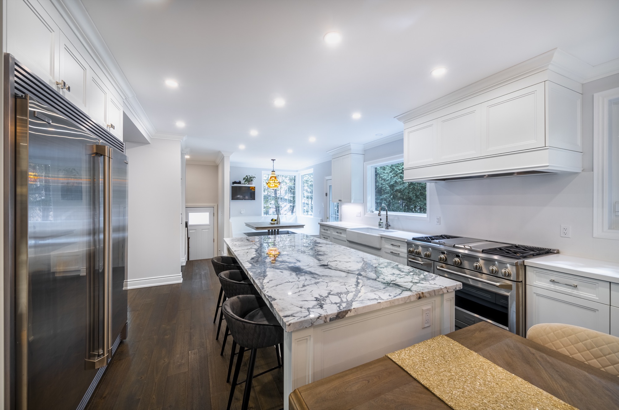Kitchen remodeling finished project Ridge Hill