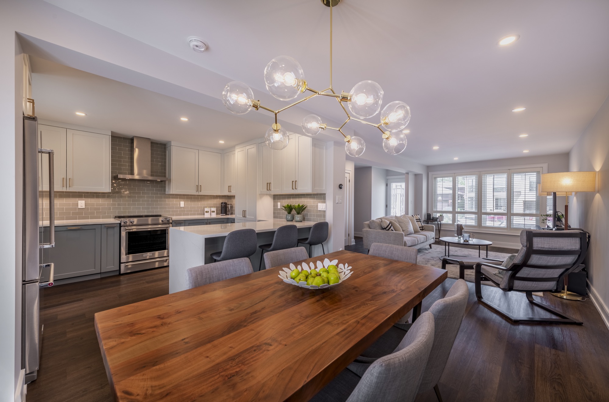 open concept layout remodeling