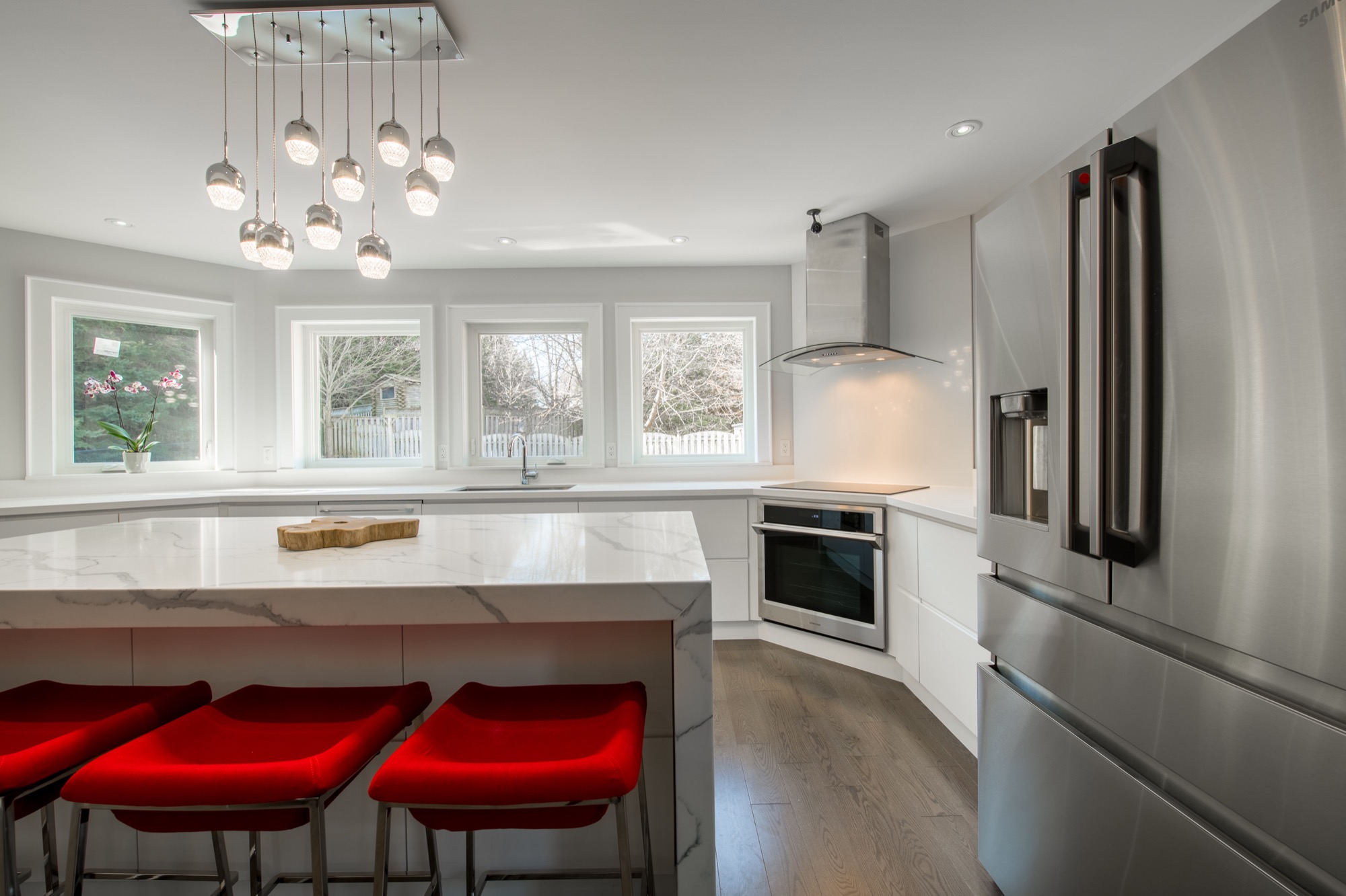 Kitchen remodeling finished project Brookeview Dr