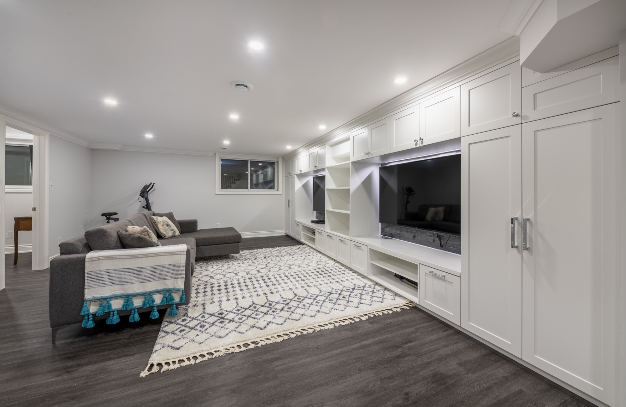 Finished basement