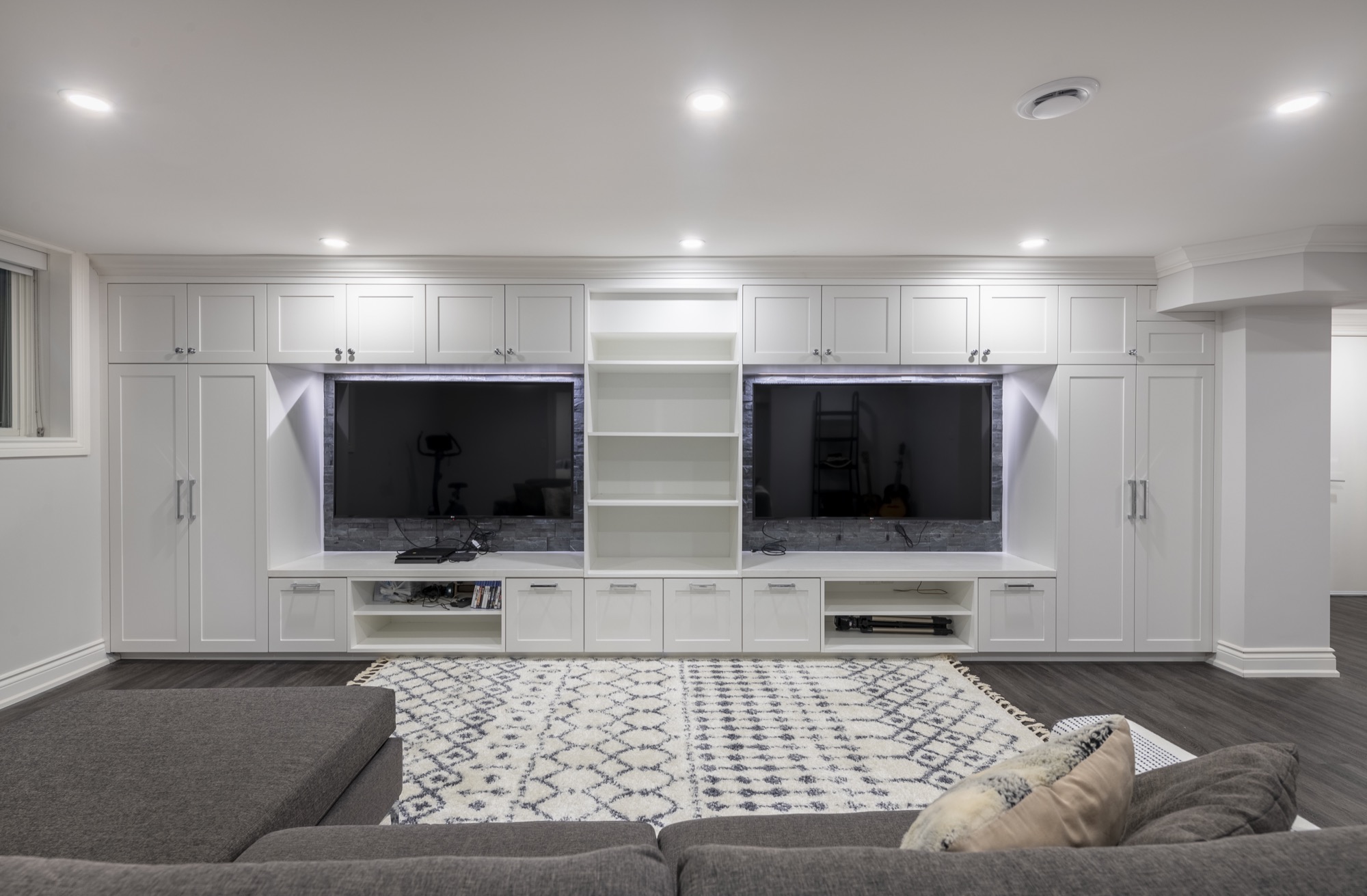 Finished basement