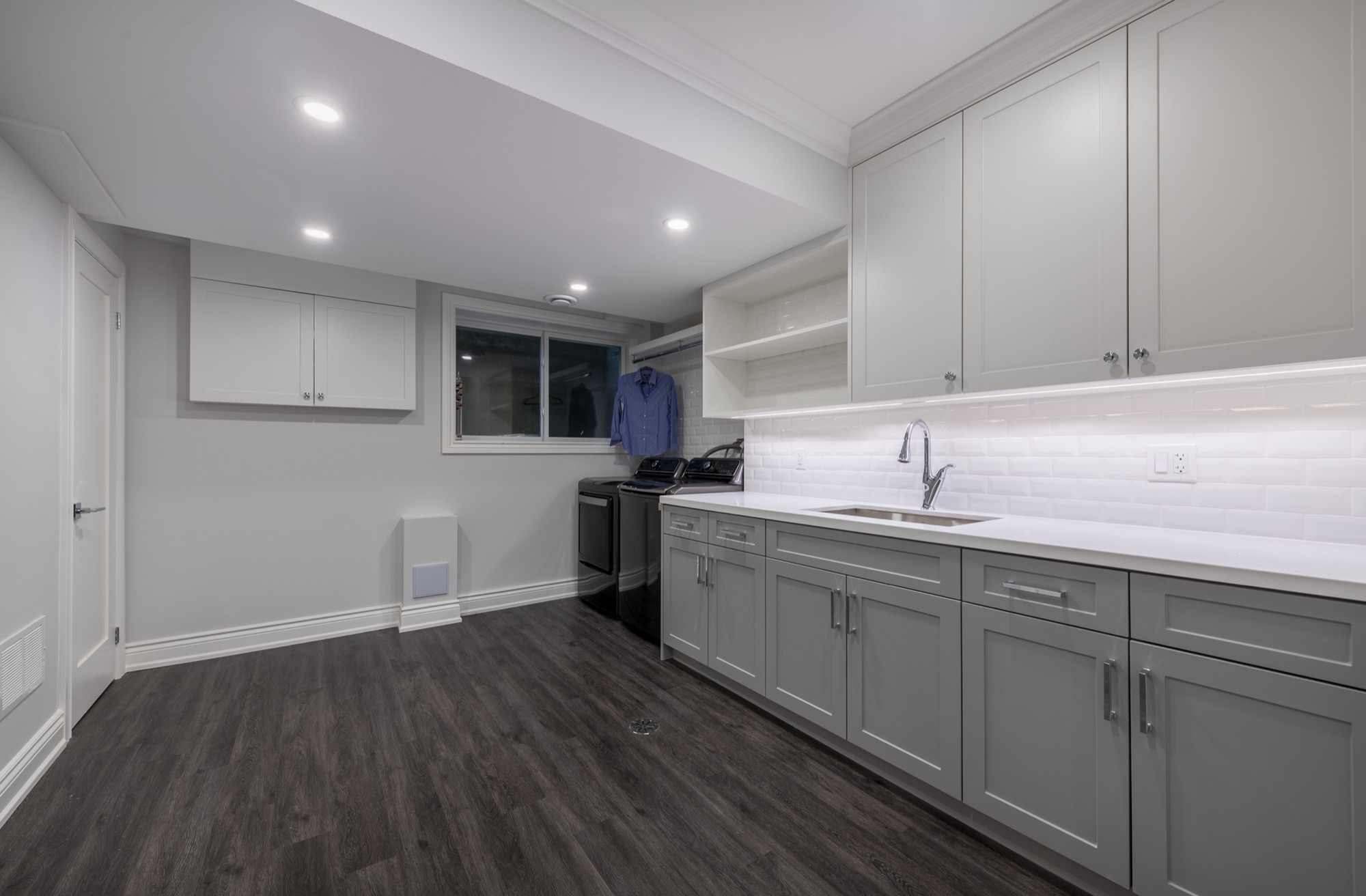 Finished basement