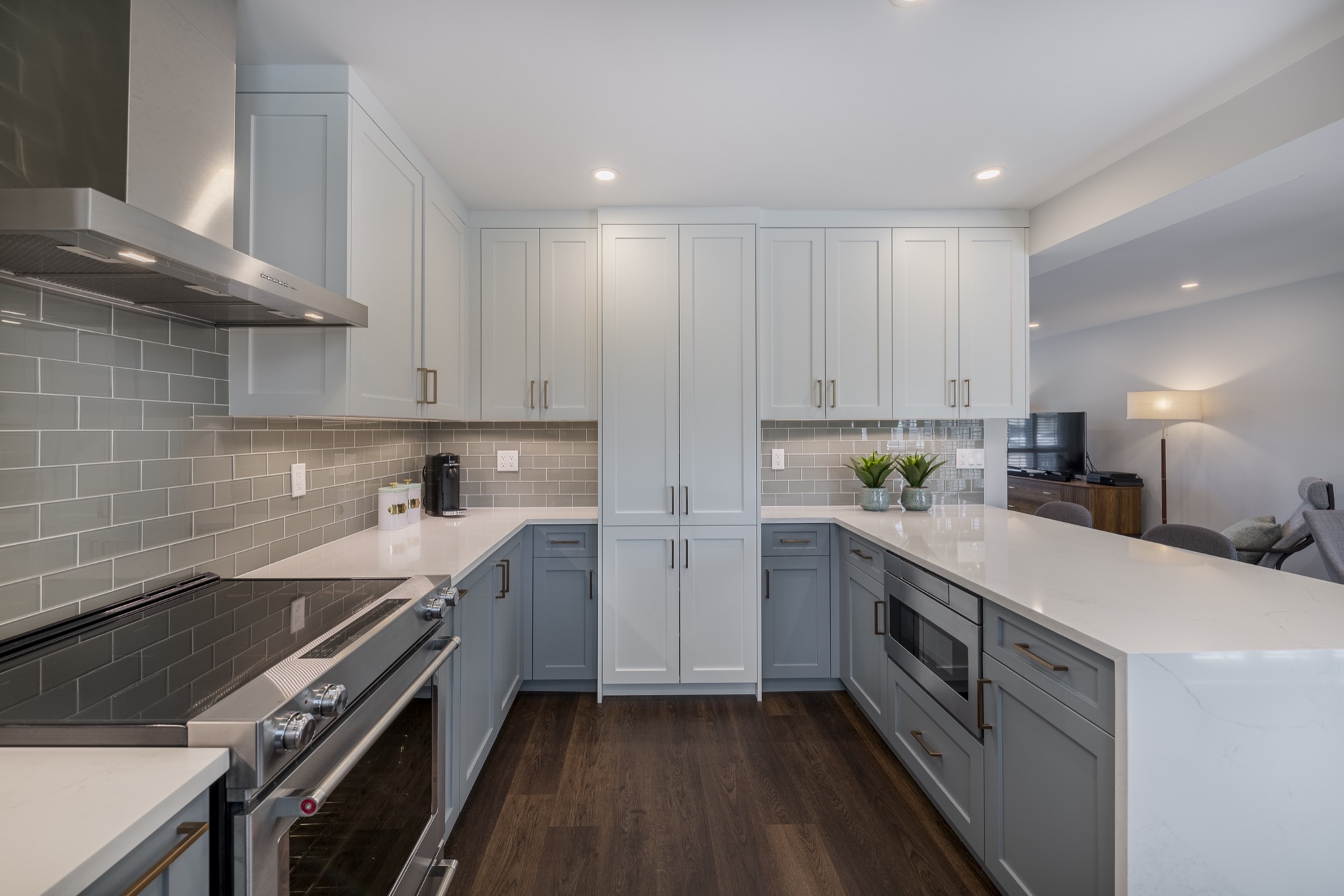 Kitchen renovation finished project