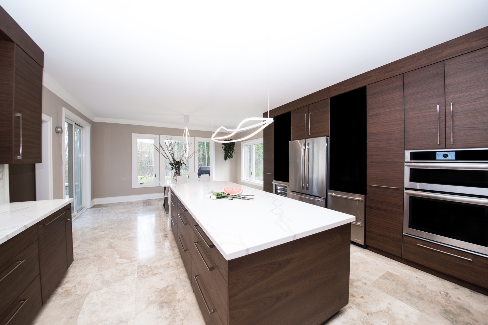 Kitchen remodeling finished project Ridge Road