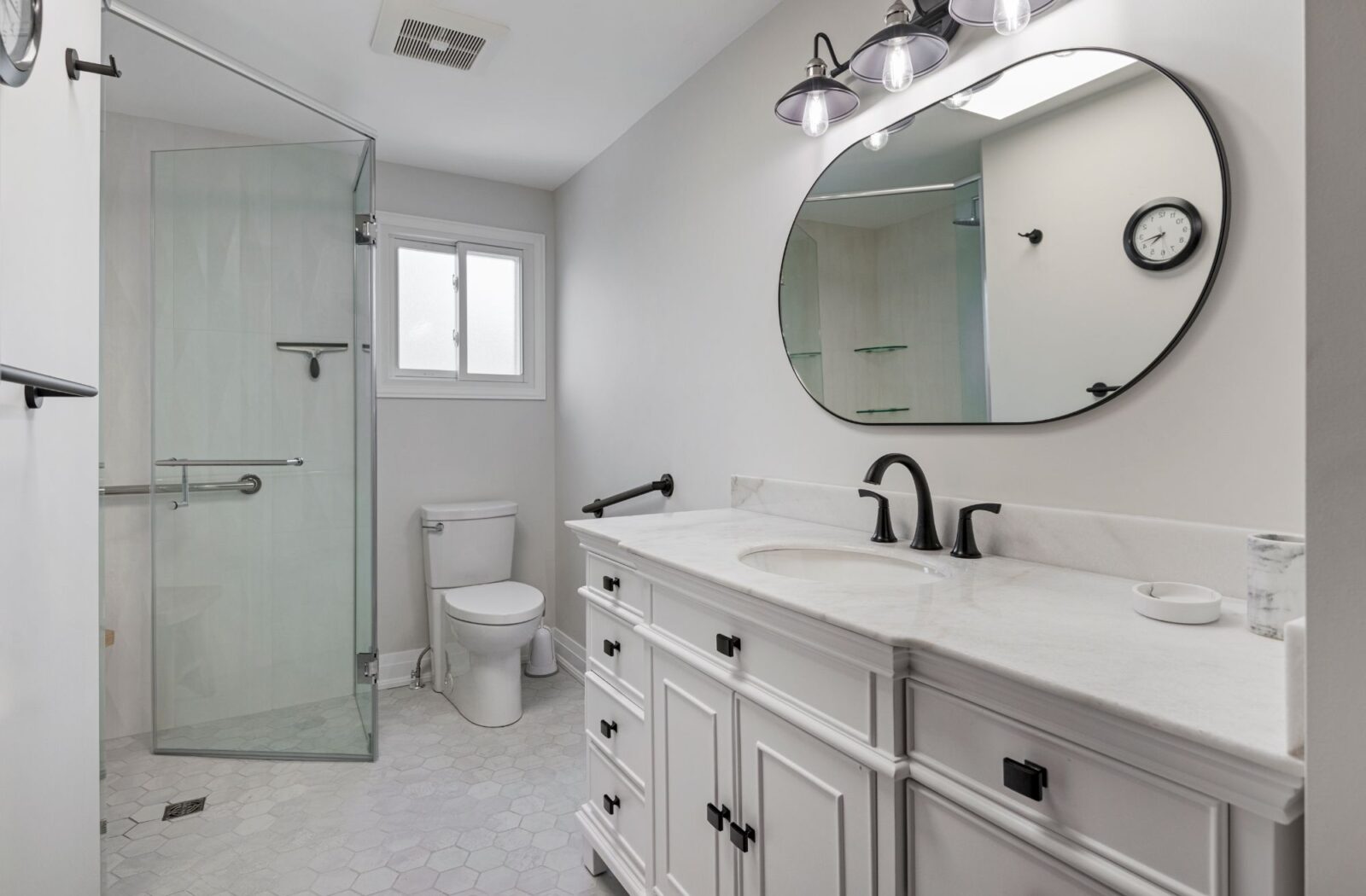 Bathroom renovation finished project Autumnleaf