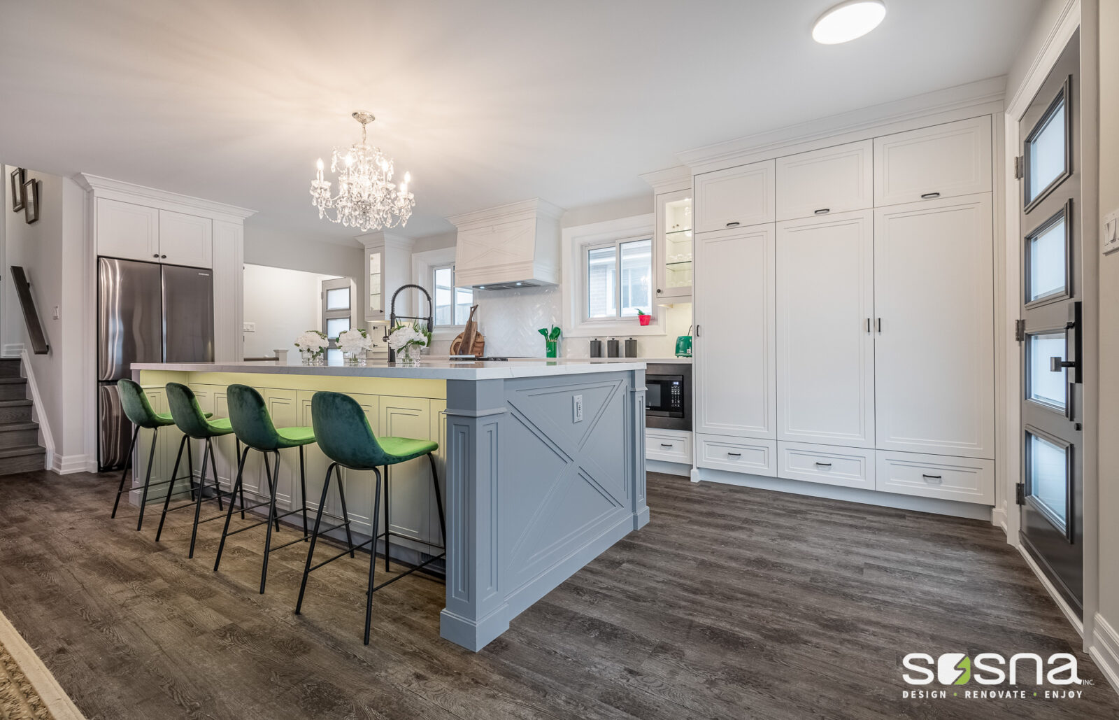 Kitchen remodeling by Sosna