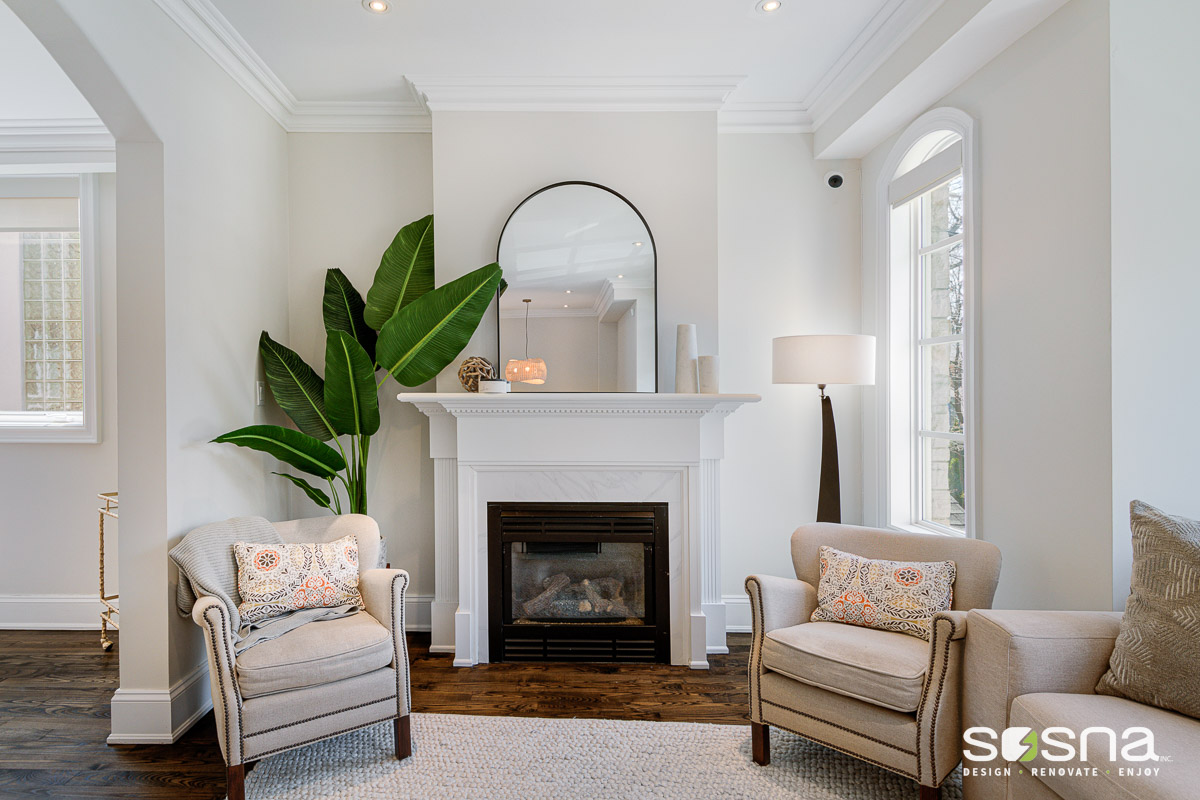 Fresh Family Room Renovation