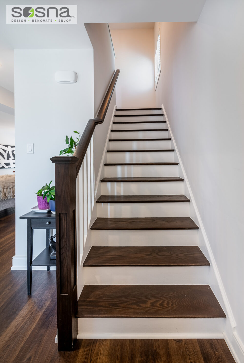 Fresh staircase update
