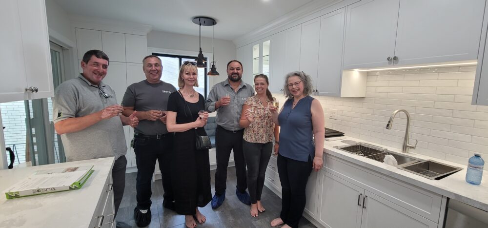 Happy Clients Kitchen Renovation