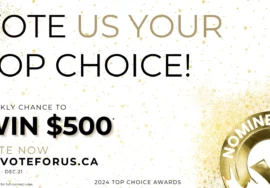 Toronto Top Choice Awards Vote For Us