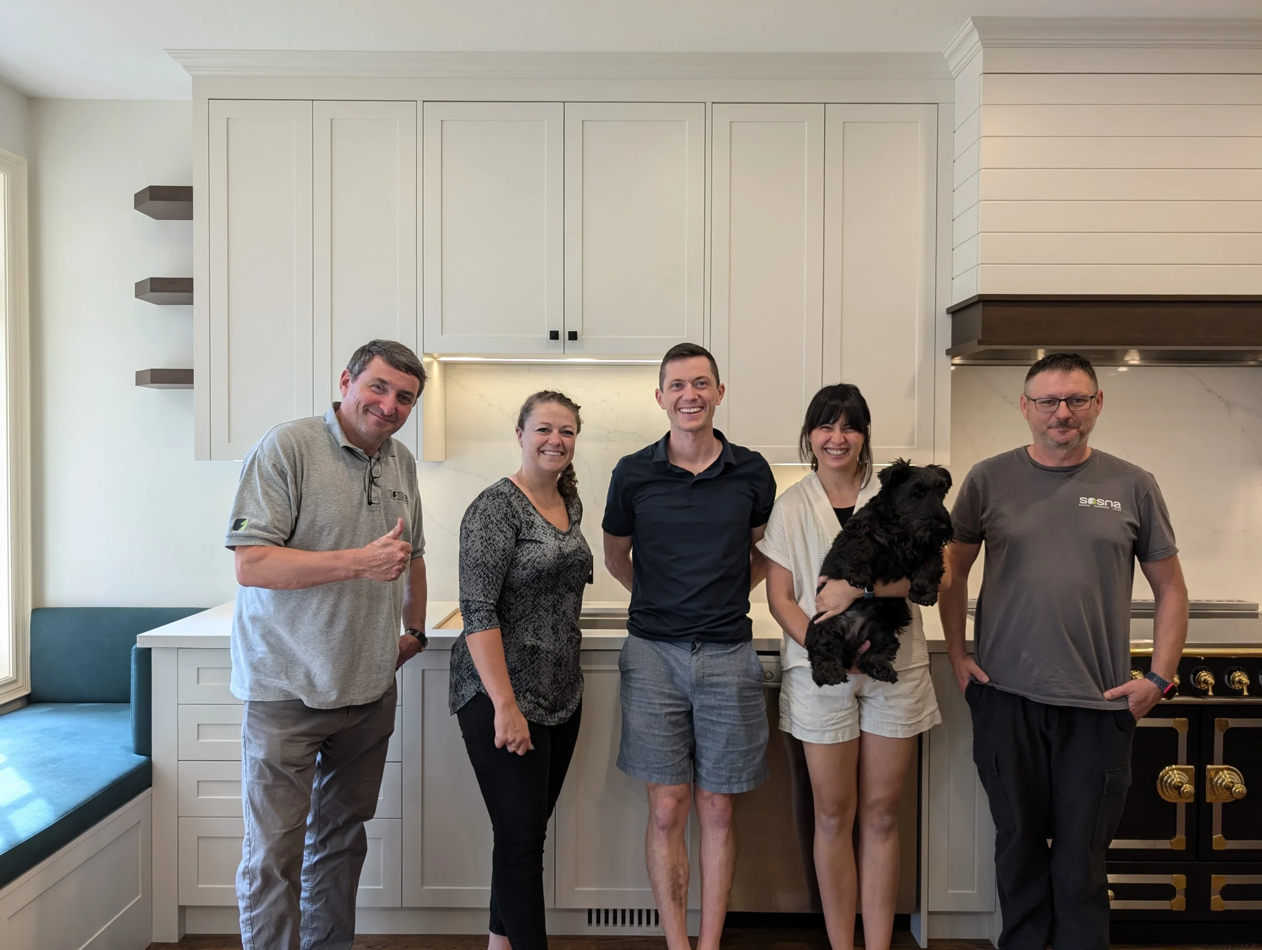 Happy Clients After Renovation