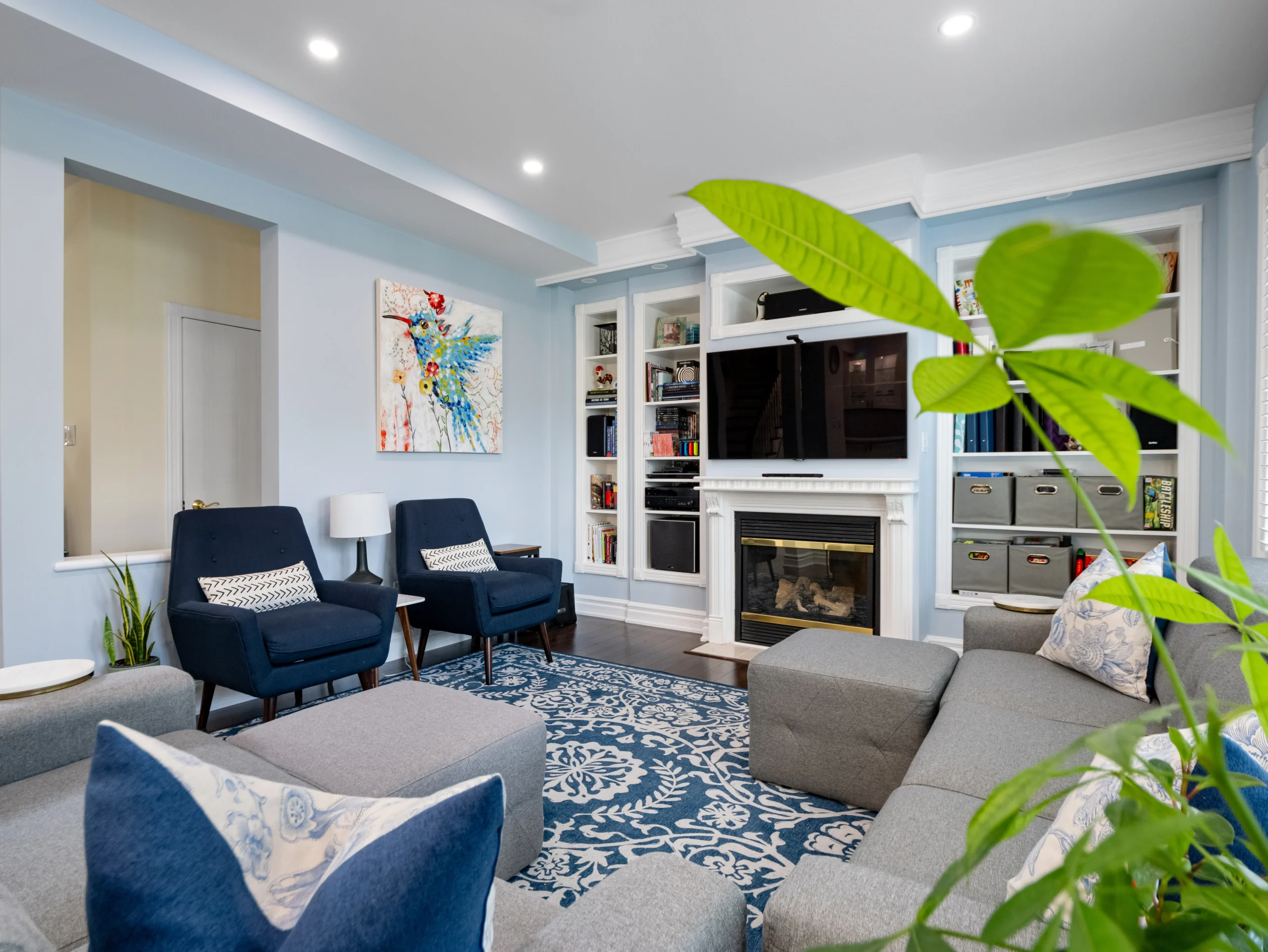 Remodeled Living Room