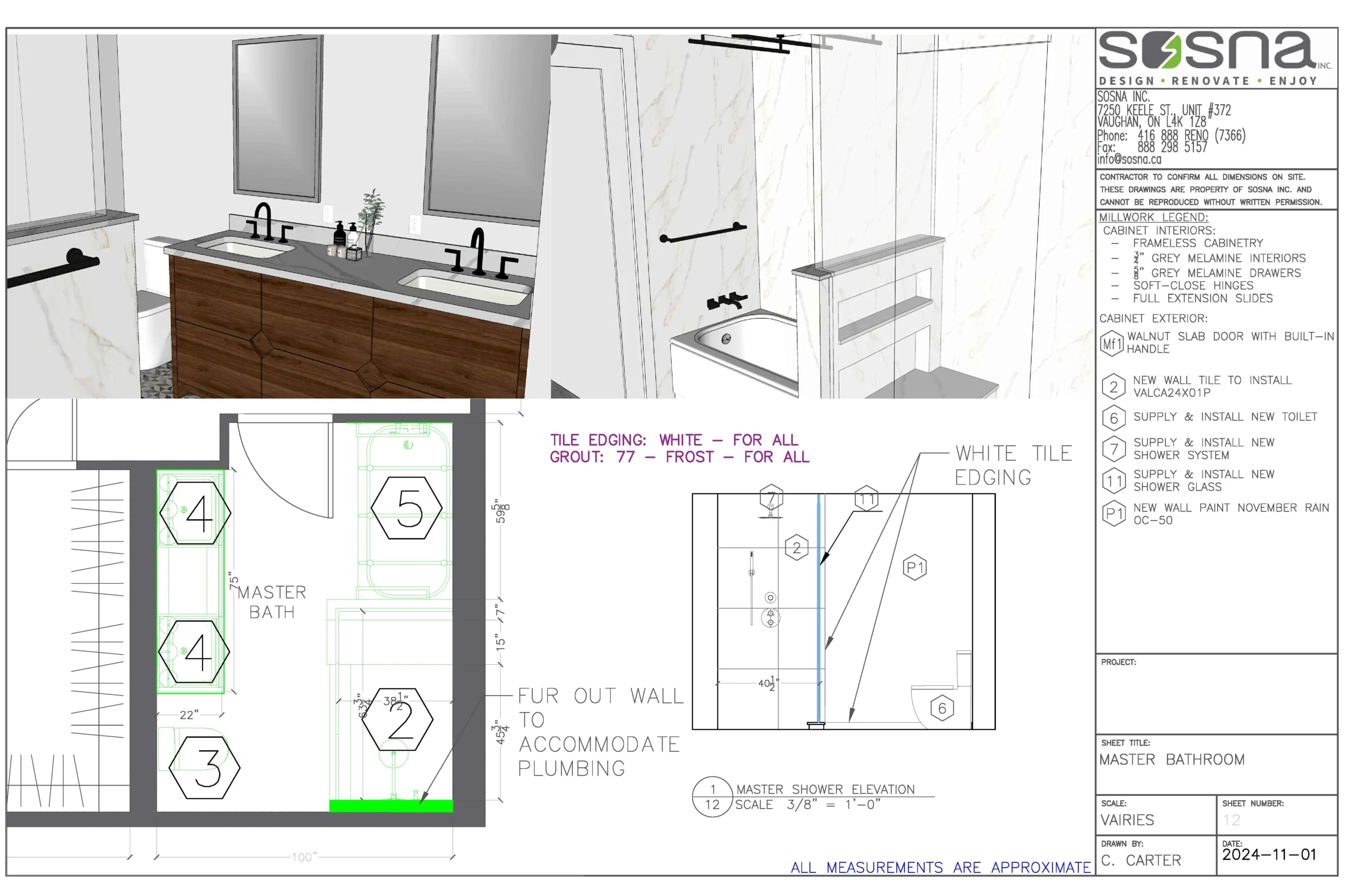 Richmond Hill Condo Renovation Drawings 4