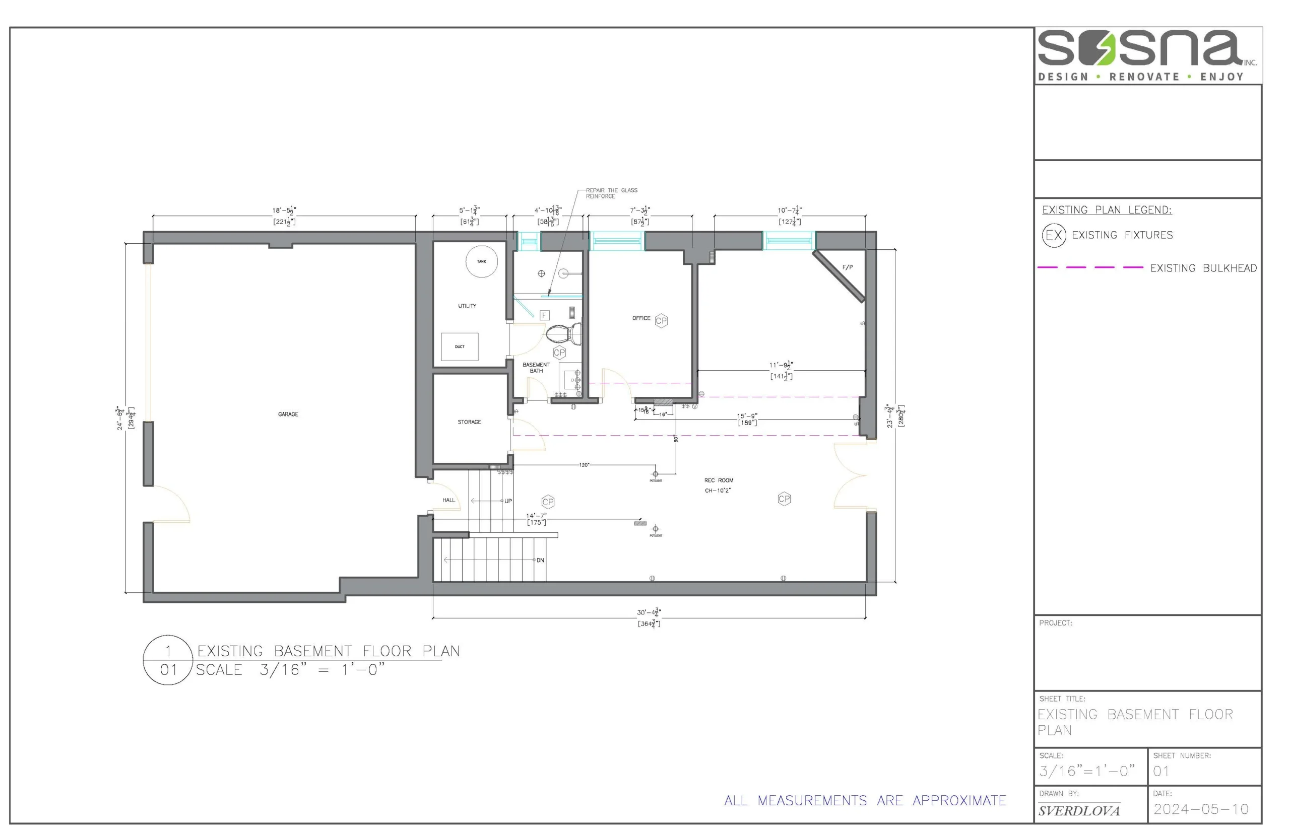 Beautiful North York Home Renovation Drawings 1