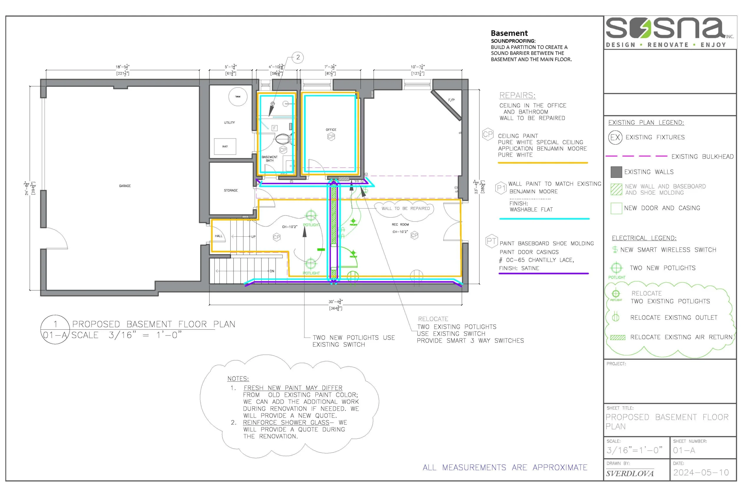 Beautiful North York Home Renovation Drawings 2