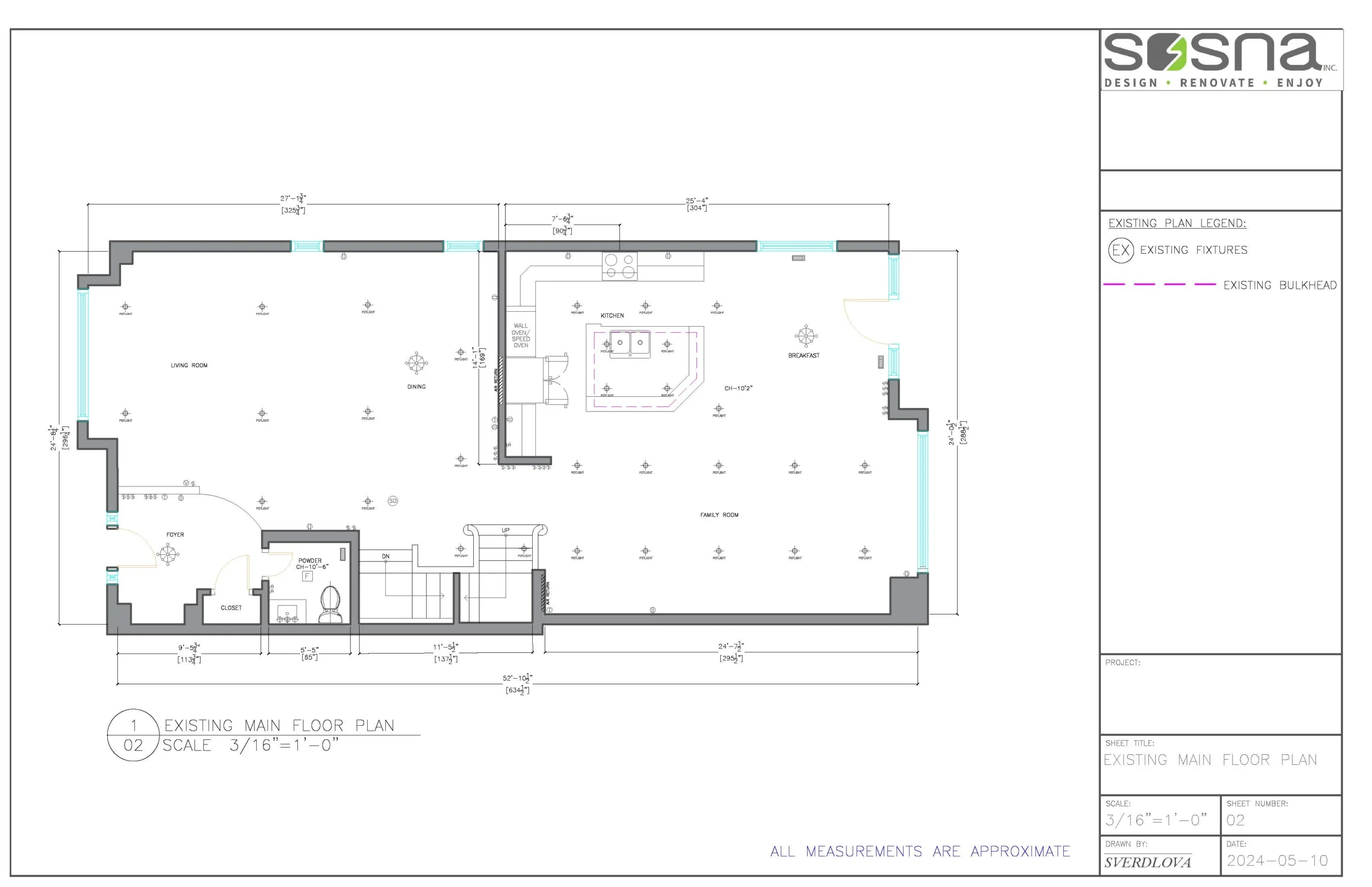 Beautiful North York Home Renovation Drawings 3