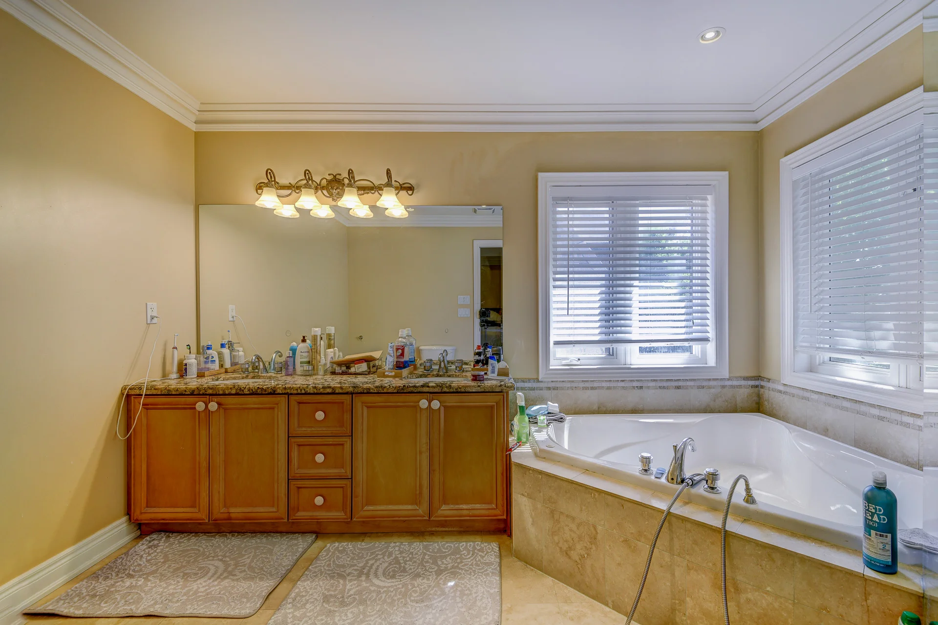 Dated North York Bathroom Before Renovation