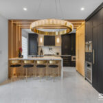 Modern Luxury Kitchen Renovation with Gold Accents