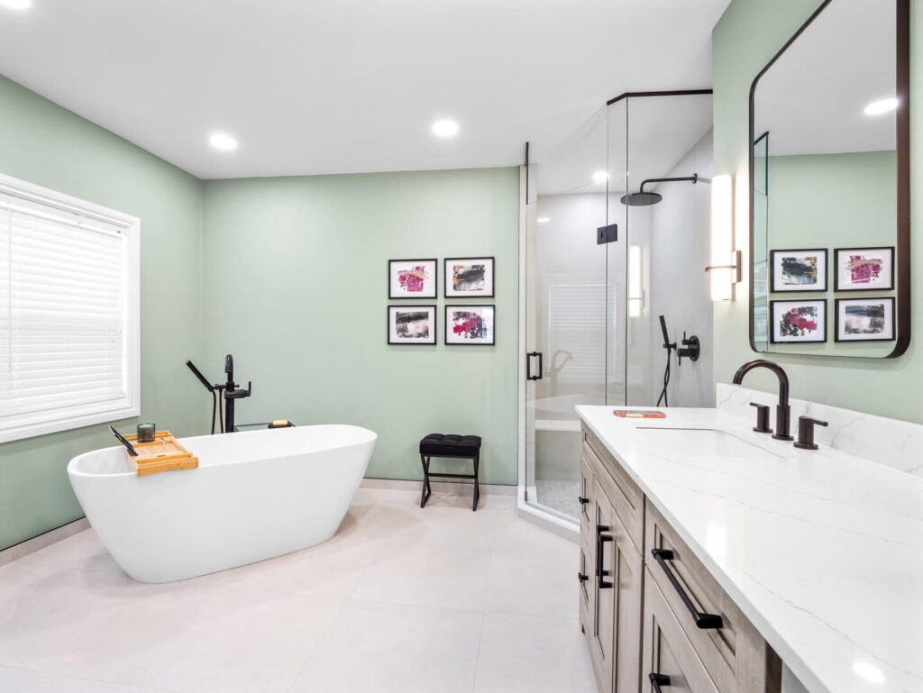 Freestanding Bathtub Bathroom Renovation