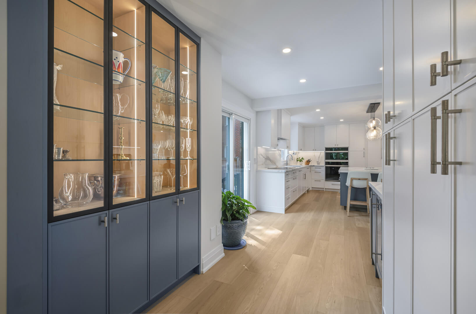 Modern China Cabinet and Pantry
