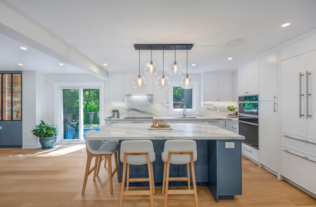 Modern Open Concept Kitchen Bright and Open