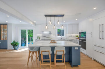 Modern Open Concept Kitchen Bright and Open