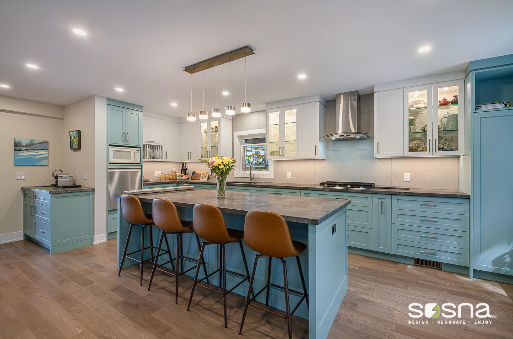 Cynthia Robin Egg Blue Beautiful Kitchen