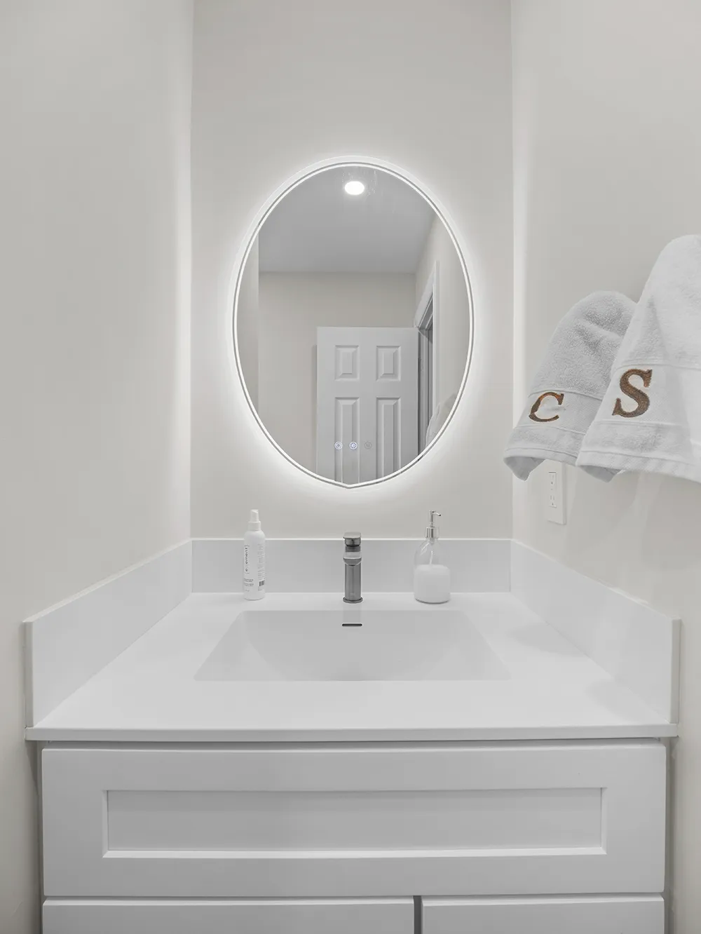 Shared Bathroom Vanity Update