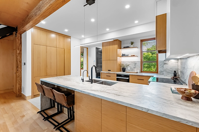 kitchen that blended seamlessly