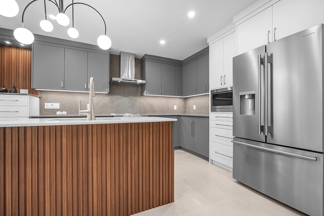 the kitchen renovation